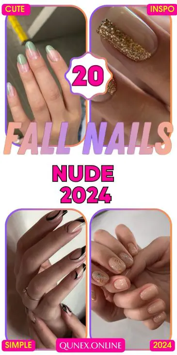 20 Stunning Nude Fall Nails Ideas for 2024: Elegant Designs for Almond, Coffin, and Short Nails