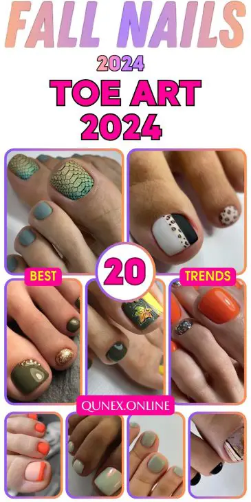 20 Stunning Fall Toe Nail Art Ideas for a Trendy 2024 Pedicure