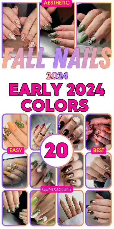 Early Fall Nail Colors 2024: Trendy and Chic Ideas