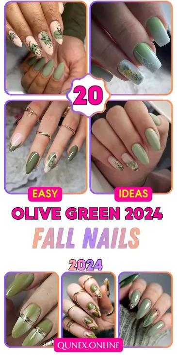 Olive Green Fall Nails 2024: A Sophisticated Seasonal Statement