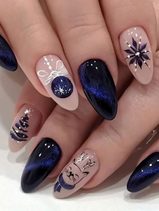 20 Trendy Xmas Nails Ideas for 2024: Perfect Designs for the Festive Season