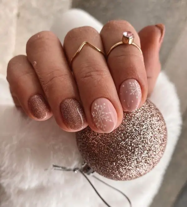 20 Stylish Short Winter Nail Ideas for 2024-2025: Simple, Cute, and Trendy Designs