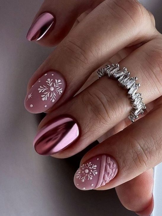 Embrace the Winter Vibes with Cute Nail Designs for 2024-2025