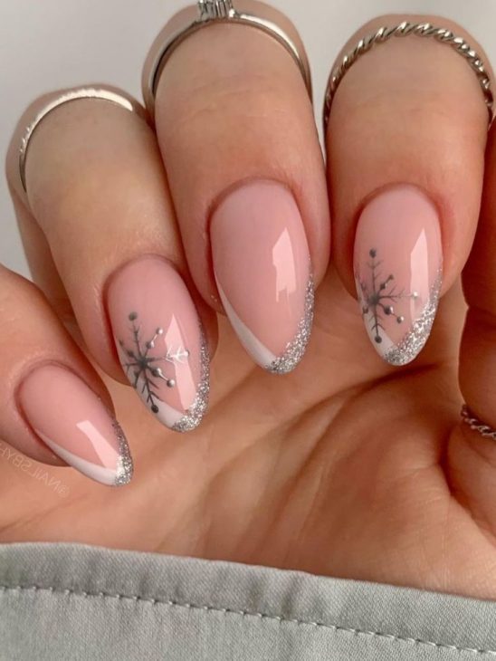 20 Stunning Winter Gel Nail Ideas: Classy, Short, and French Manicure Designs