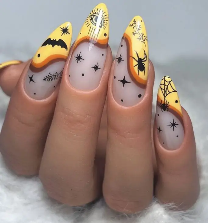 20 Spooky and Chic Halloween Nail Art Ideas: From Cute to Creepy