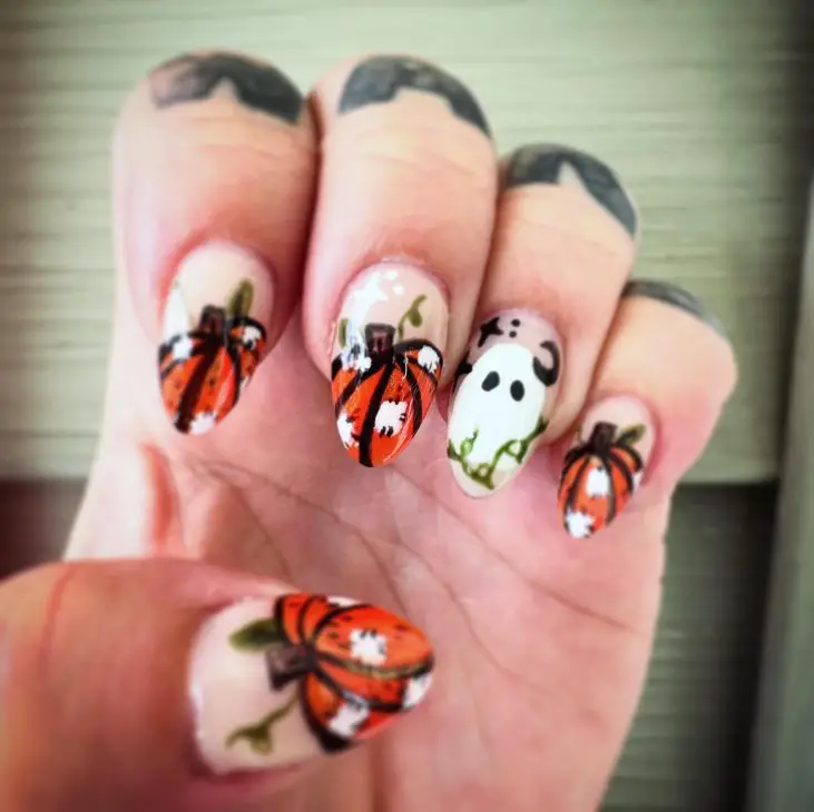 21 Stunning Pumpkin Nail Designs for Fall: From Halloween to Everyday Autumn Looks