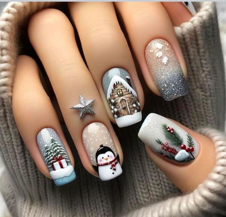 Winter Nail Ideas 2024-2025: Elegance, Style, and Festive Vibes