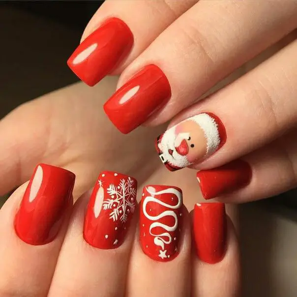 20 Festive Ideas for Winter Nails Square: From Elegant to Playful Styles