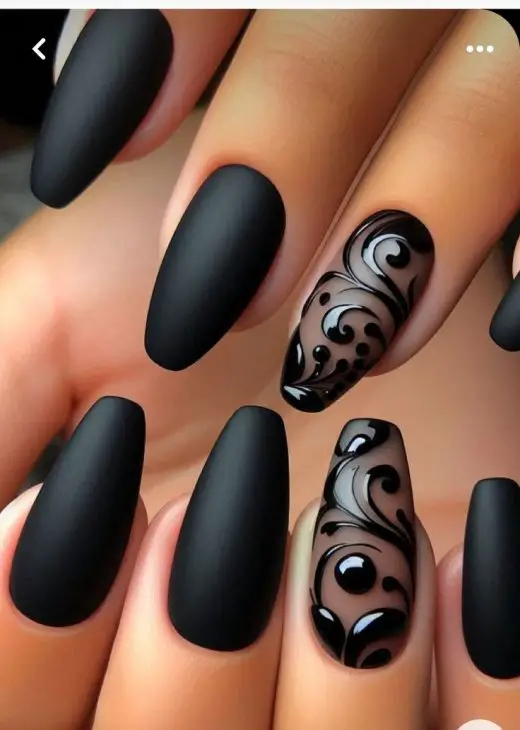 20 Stunning Black Nails Inspo Ideas for 2025: From Elegant to Edgy Styles