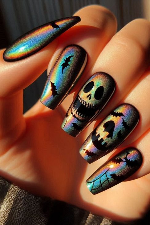 21 Spooky and Stylish Halloween Nail Ideas: From Cute Ghosts to Bold Acrylics