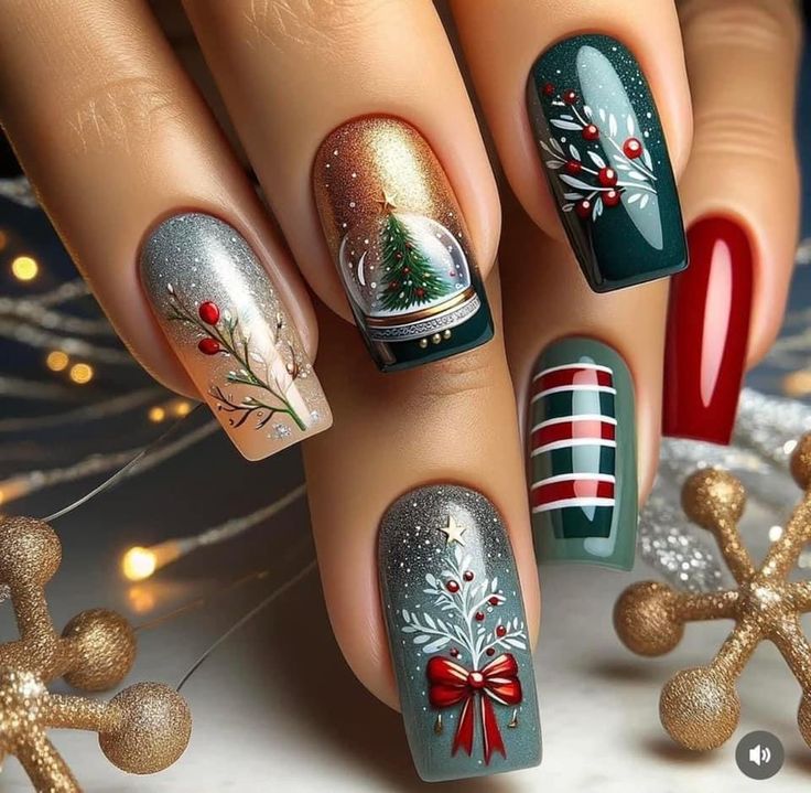 Winter Nail Ideas 2024-2025: Elegance, Style, and Festive Vibes