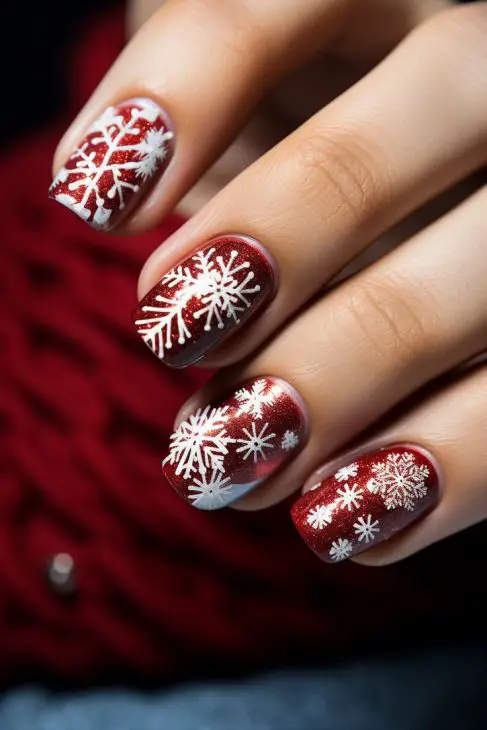 20 Simple Winter Nail Ideas for 2024-2025: From Short and Acrylic to Almond and Blue Designs