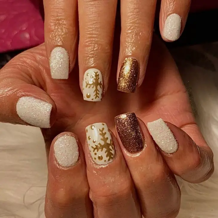 Chic Winter Acrylic Nail Designs: Sparkle and Style for the Season