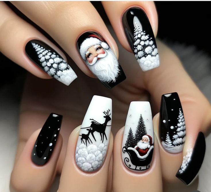 Winter Nail Ideas 2024-2025: Elegance, Style, and Festive Vibes