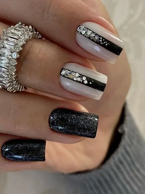 20 Stunning Black Nails Inspo Ideas for 2025: From Elegant to Edgy Styles