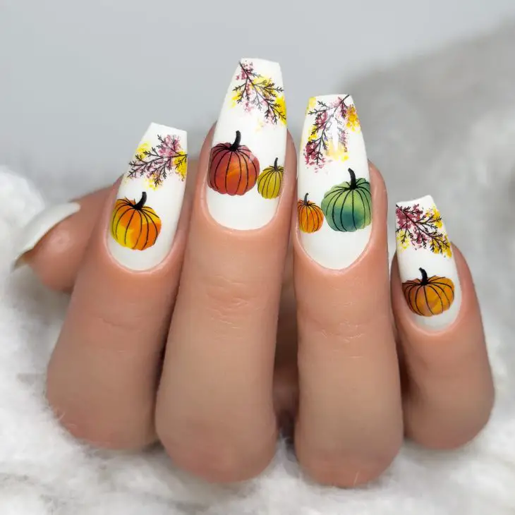 21 Stunning Pumpkin Nail Designs for Fall: From Halloween to Everyday Autumn Looks