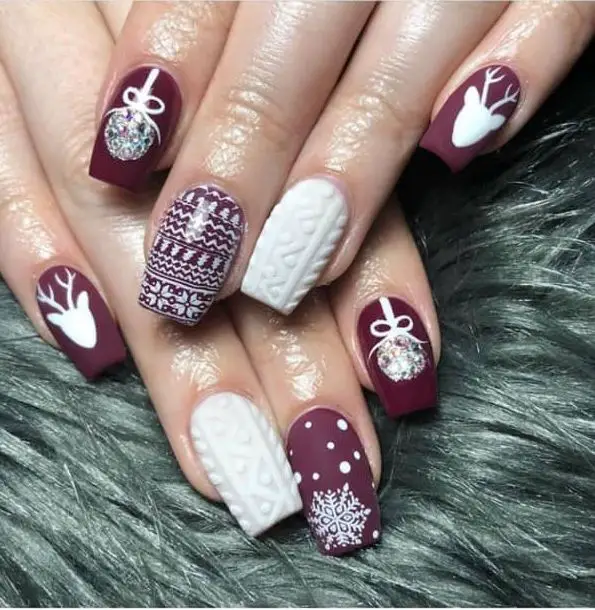 Embrace the Winter Vibes with Cute Nail Designs for 2024-2025