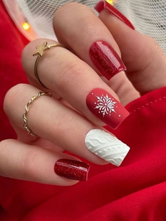 20 Stunning Winter Gel Nail Ideas: Classy, Short, and French Manicure Designs