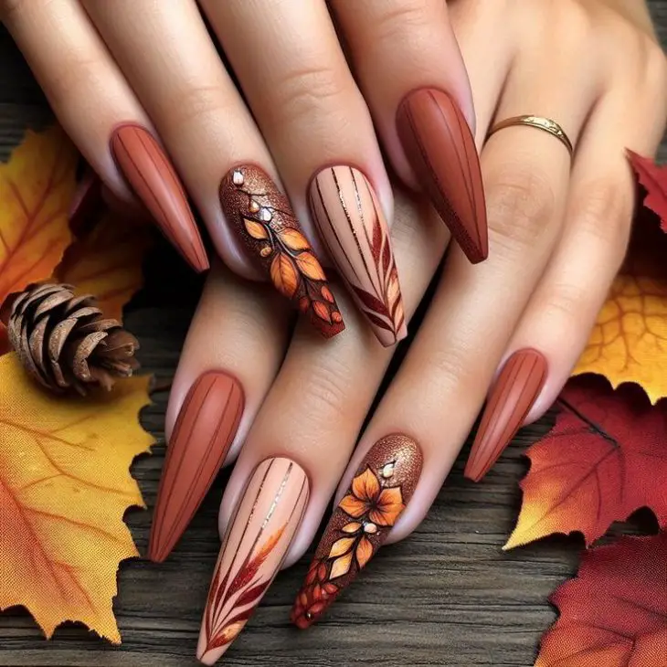 November 2024 Nail Ideas: Embrace the Autumn Vibes