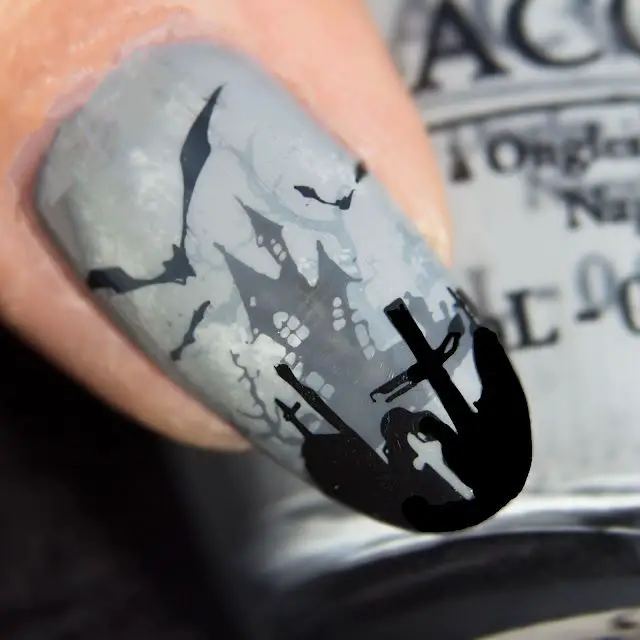 20 Black Halloween Nail Ideas: From Ghosts to Spider Webs, Nail Art to Die For