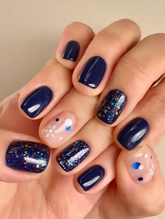 20 Festive Ideas for Winter Nails Square: From Elegant to Playful Styles