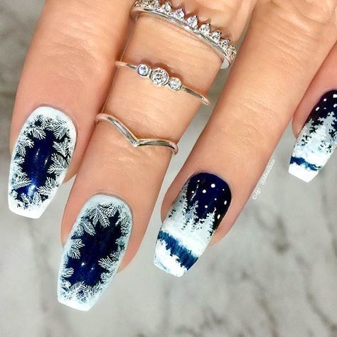 Embrace the Winter Vibes with Cute Nail Designs for 2024-2025