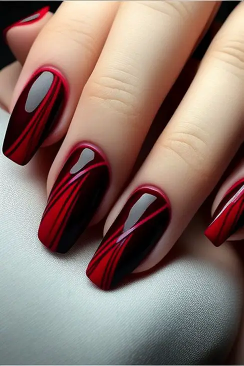 21 Chic Cherry Wine Nail Designs to Elevate Your Manicure Game