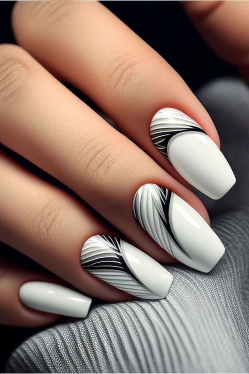 21 Black and White Nail Ideas for 2025: Timeless Elegance for Every Occasion