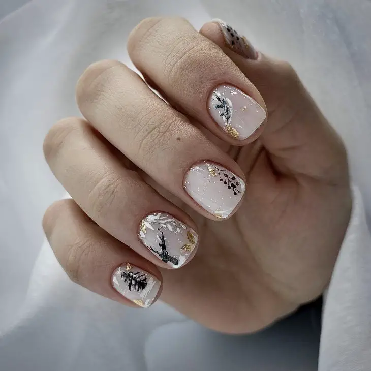 Top 20 Winter Short Nail Designs: Trendy Ideas for a Stylish 2024