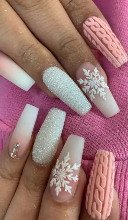 20 Stunning Winter Gel Nail Ideas: Classy, Short, and French Manicure Designs