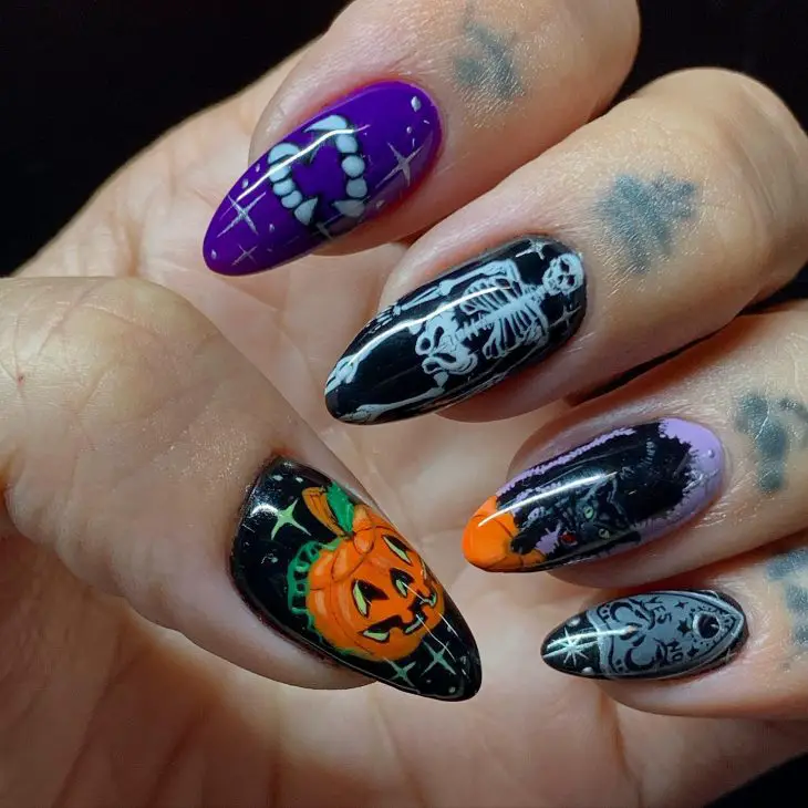 20 Spooky Nail Ideas for Halloween: Creative Designs to Elevate Your Halloween Look