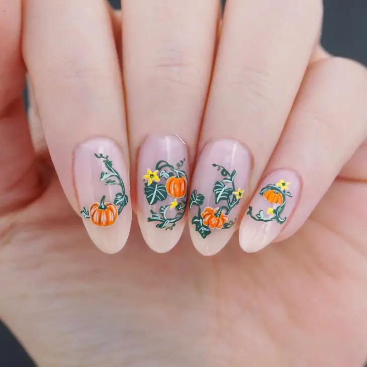 21 Stunning Pumpkin Nail Designs for Fall: From Halloween to Everyday Autumn Looks