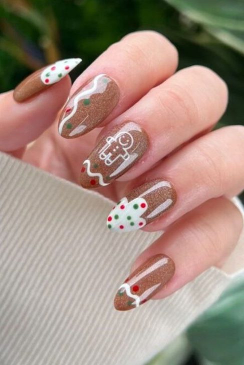 Almond Nails Winter 2024 - 2025: Top Designs and Colors