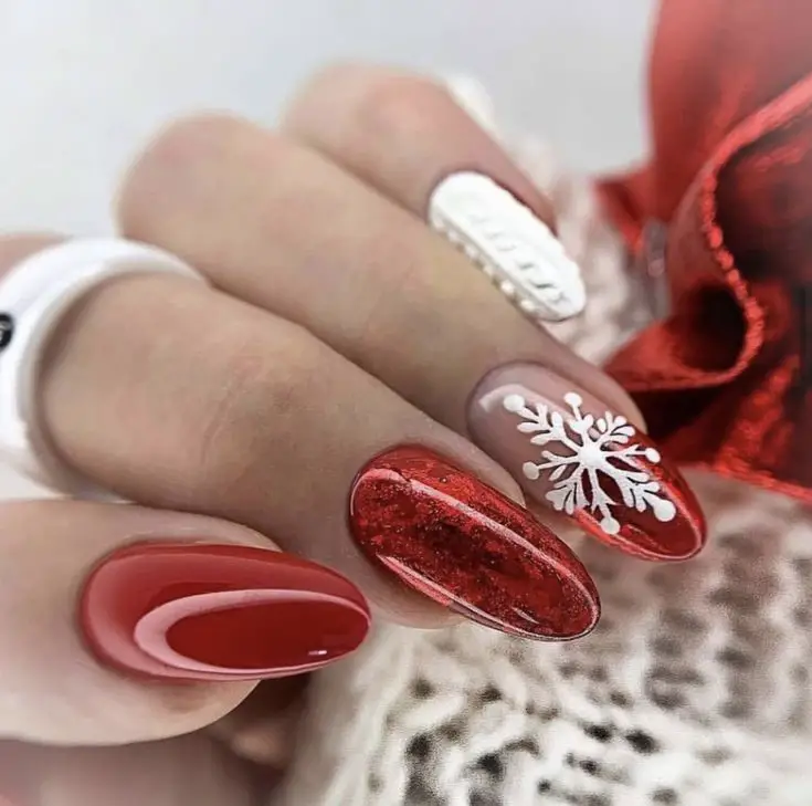 Winter Nails Acrylic 2024 - 2025: The Ultimate Guide to Trendy and Festive Manicures