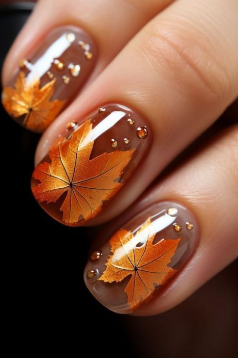 November 2024 Nail Ideas: Embrace the Autumn Vibes