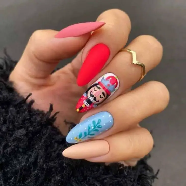 Almond Nails Winter 2024 - 2025: Top Designs and Colors