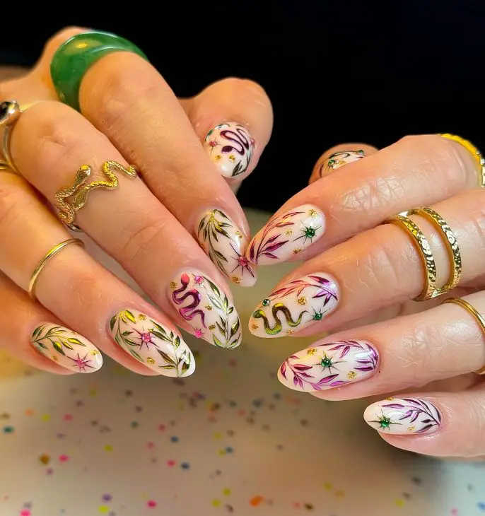 20 Snake Nail Designs: Creative Ideas and Trends to Inspire Your Next Manicure