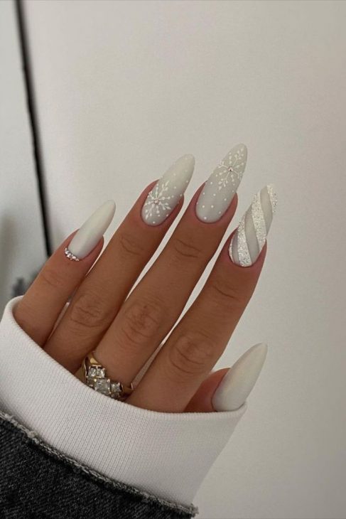 20 Stunning Winter Gel Nail Ideas: Classy, Short, and French Manicure Designs