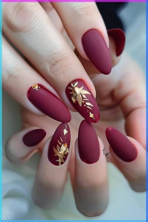 21 Chic Cherry Wine Nail Designs to Elevate Your Manicure Game