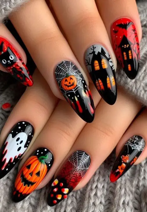 20 Spooky Nail Ideas for Halloween: Creative Designs to Elevate Your Halloween Look