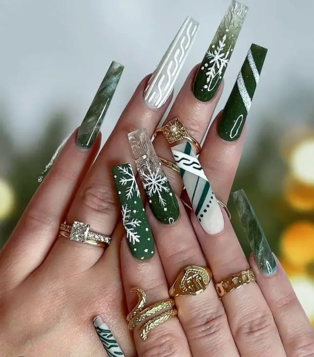 20 Stunning Winter Gel Nail Ideas: Classy, Short, and French Manicure Designs