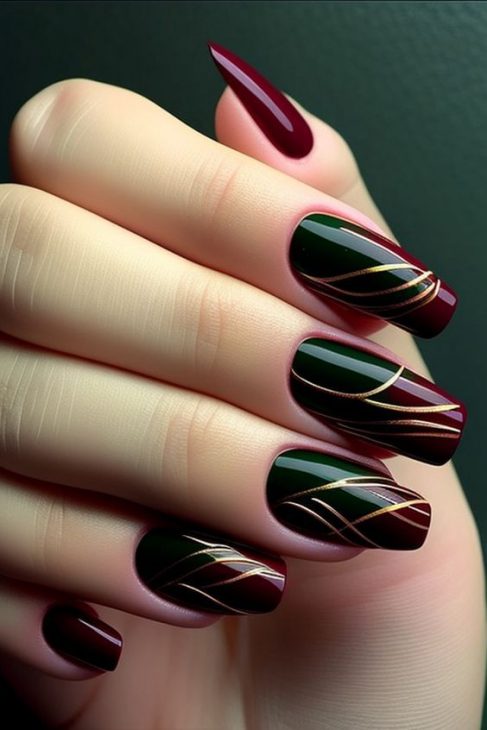 21 Chic Cherry Wine Nail Designs to Elevate Your Manicure Game