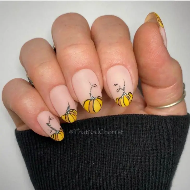 21 Stunning Pumpkin Nail Designs for Fall: From Halloween to Everyday Autumn Looks