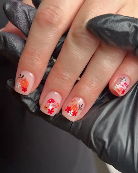 21 Stunning Pumpkin Nail Designs for Fall: From Halloween to Everyday Autumn Looks