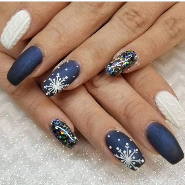 20 Stunning Snowflake Nail Ideas for 2024: Festive and Chic Winter Designs