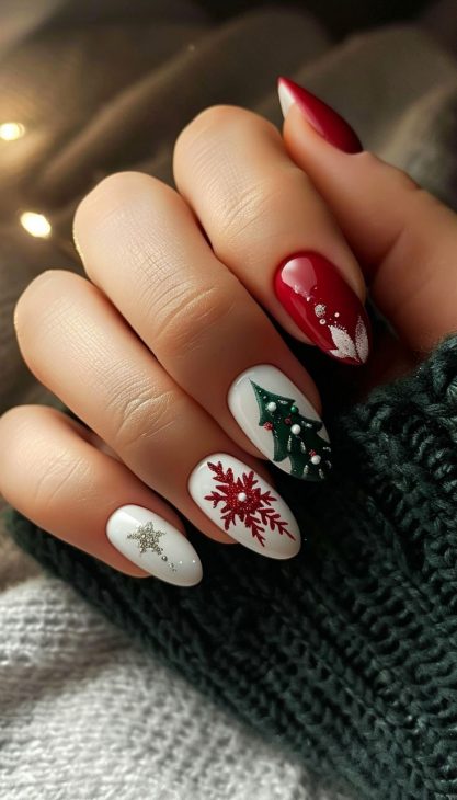 Winter Nails Acrylic 2024 - 2025: The Ultimate Guide to Trendy and Festive Manicures