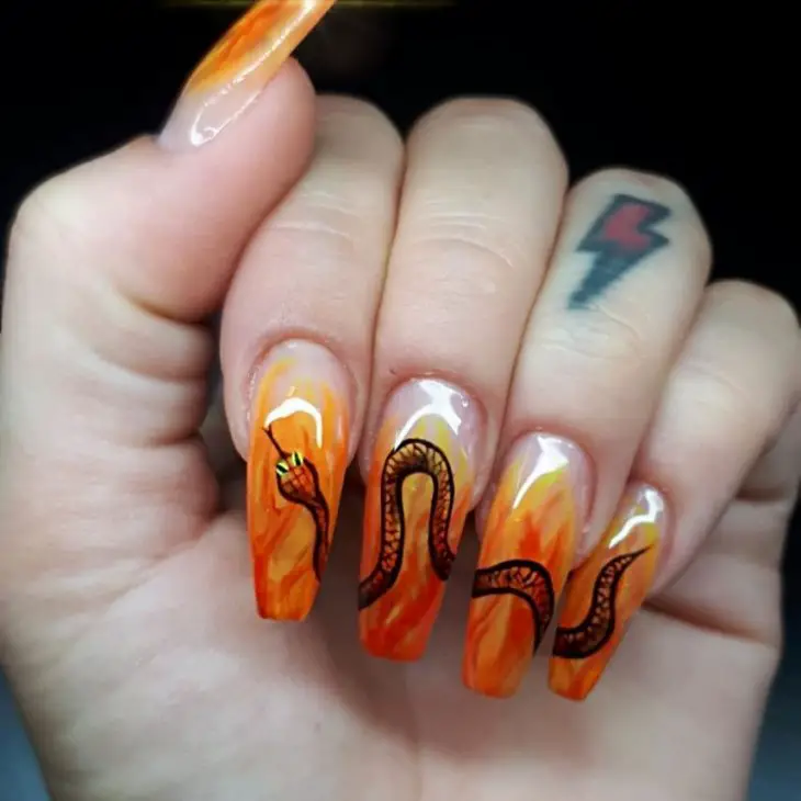 20 Snake Nail Designs: Creative Ideas and Trends to Inspire Your Next Manicure