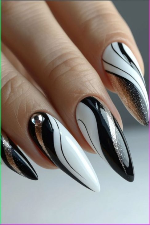 21 Black and White Nail Ideas for 2025: Timeless Elegance for Every Occasion