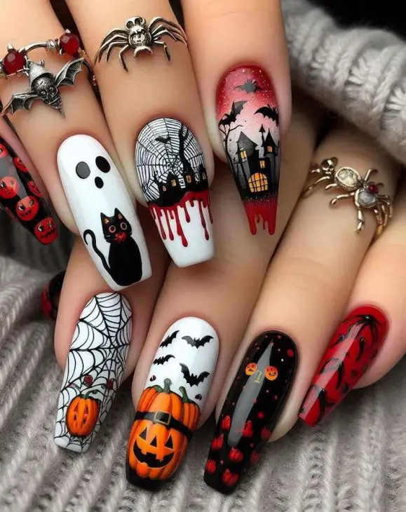 20 Spooky Nail Ideas for Halloween: Creative Designs to Elevate Your Halloween Look