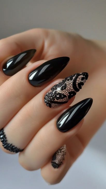 20 Stunning Black Nails Inspo Ideas for 2025: From Elegant to Edgy Styles